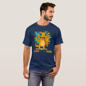 かわいいトカゲのミーム Tシャツ (正面フル)