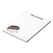 かわいいトカゲの漫画のイラストレーション ノートパッド (回転)