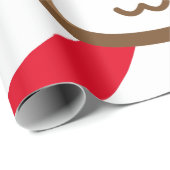 かわいいトナカイのギフトラップ ラッピングペーパー (ロールコーナー)