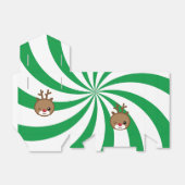 かわいいトナカイのギフト特典ボックス フェイバーボックス (折り畳みなし)