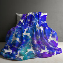 かわいいトナカイのクリスマスの繰り返し名前カラフル