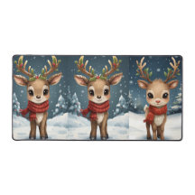 かわいいトナカイのクリスマスオフィスデコレーション