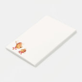 かわいいトナカイのクリスマス ポストイット (アングル)