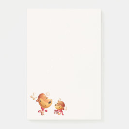 かわいいトナカイのクリスマス ポストイット