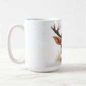 かわいいトナカイのマグカップ コーヒーマグカップ (左)