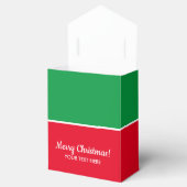 かわいいトナカイの漫画カスタムのバルククリスマスパーティー フェイバーボックス (オープン)