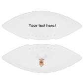 かわいいトナカイの漫画 アメリカンフットボール (パネル)