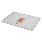 かわいいトナカイの漫画 カッティングボード (角)