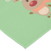 かわいいトナカイの漫画 テーブルクロス (アングル)