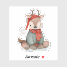 かわいいトナカイイラストレーションクリスマス