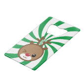 かわいいトナカイボトルオープナー クレジットカード栓抜き (裏面アングル)