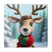 かわいいトナカイ タイル (正面)