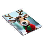 かわいいトナカイ ノートブック (右側)