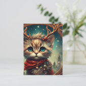 かわいいトナカイ ポストカード (スタンド正面)