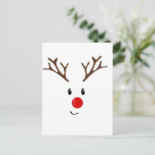 かわいいトナカイ ポストカード (スタンド正面)