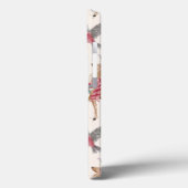 かわいいトナカイ、鳥、花 Case-Mate iPhoneケース (裏面 / 左)