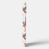 かわいいトナカイ、鳥、花 Case-Mate iPhoneケース (裏面 / 右)