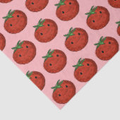 かわいいトマトの水彩 薄葉紙 (詳細)