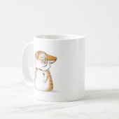 かわいいトラのマグ コーヒーマグカップ (正面左)