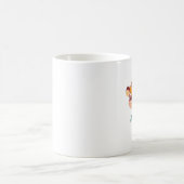 かわいいトラのBe Cool カートゥーン コーヒーマグカップ (中央)