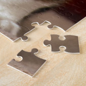 かわいいトライカラーペンブロークウェルシュコーギー子犬 ジグソーパズル (側面)