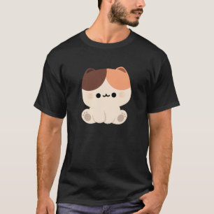 かわいいトライティ猫 Tシャツ