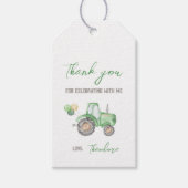 かわいいトラクターのギフトタグ ギフトタグ (正面)