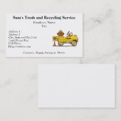 かわいいトラックを売り歩きます車を売り歩いて下さい 名刺 (正面/裏面)