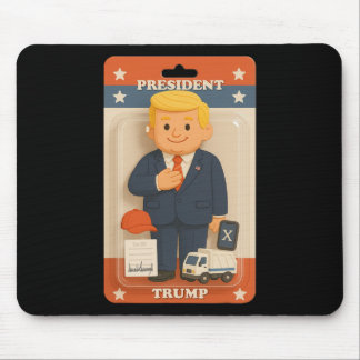 かわいいトランプアクションフィギュアトレンドTシャツ マウスパッド