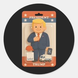 かわいいトランプアクション姿トレンドシャツ ラウンドシール