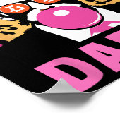 かわいいトランプBitcoin Daddy Crypto Finance Moneyクルー ポスター (角)