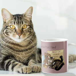 かわいいトラ猫 父の日 コーヒーマグカップ