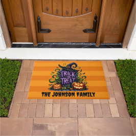 かわいいトリックまたは治療 ドアマット