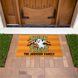 かわいいトリックまたは治療 ドアマット