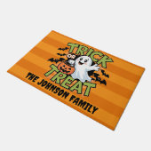 かわいいトリックまたは治療 ドアマット (アングル)