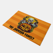 かわいいトリックまたは治療 ドアマット (アングル)