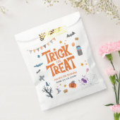 かわいいトリックやハロウィーン5th誕生日パーティー フェイバーバッグ (封をした状態)