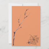 かわいいトリックトリートキッズスイーツハローウィンパーティ 招待状 (裏面)