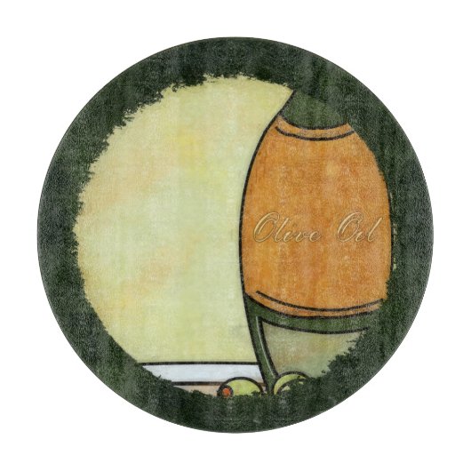 かわいいトルコ感謝祭ラウンドのみ! カッティングボード (正面)