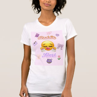 かわいいトレンディバディガールTシャツ Tシャツ