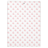 かわいいトレンディーパーソナライズされたさくらんぼ クリップボード (裏面)