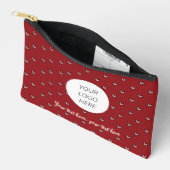 かわいいトレンディービジネスロゴ会社企業の アクセサリーポーチ (見開き)