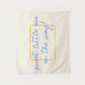 かわいいトレンディーベビーシャワーデコール タペストリー (正面)