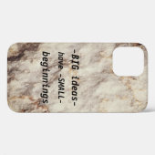 かわいいトレンディー大理石ケースメイトiPhoneケース Case-Mate iPhoneケース (裏面 (横))
