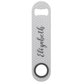 かわいいトレンディー水玉模様 スピード栓抜き (正面)