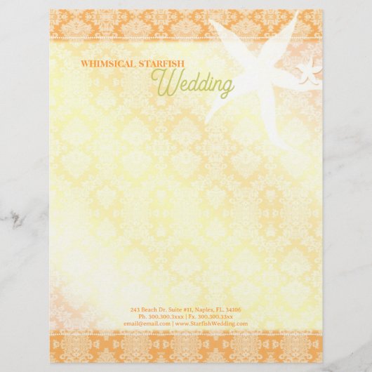 かわいいトロフィックスターフィッシュマッサージスパ事業 レターヘッド (正面)