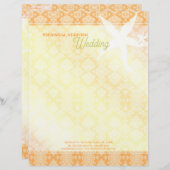 かわいいトロフィックスターフィッシュマッサージスパ事業 レターヘッド (正面/裏面)