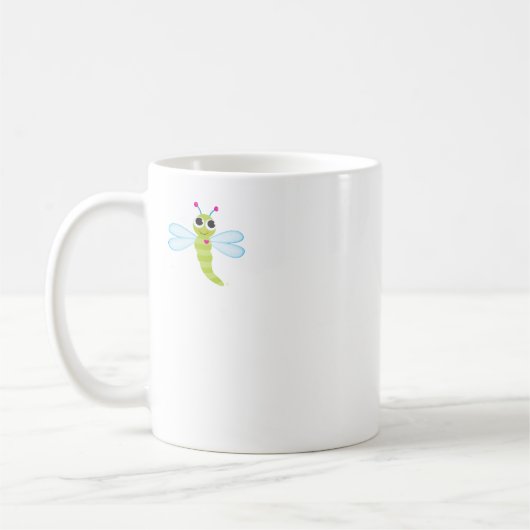 かわいいトンボのマグ コーヒーマグカップ (左)
