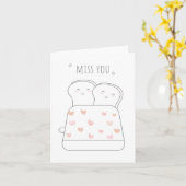 かわいいト恋しく思ースターラブグリーティングカード カード (黄色い花)