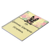 かわいいドイツの羊飼いのノートを覗く ノートブック (左側)